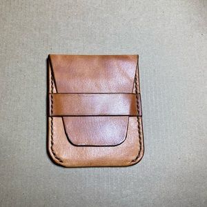 Men’s Premium Leather Vertical Flap Wallet